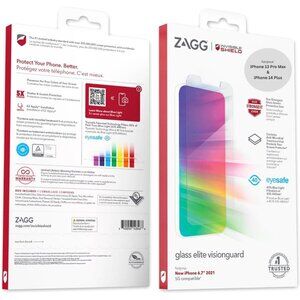 InvisibleShield Glass Elite Screen Protector for iPhone 13 Pro Max iPhone 14+